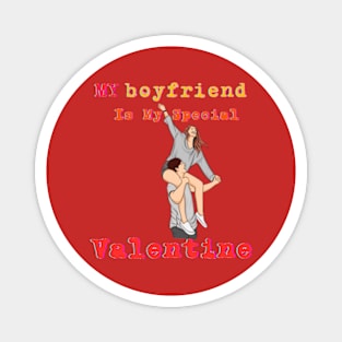 Boyfriend Love Tee: Show Your Affection with Style this Valentine's Day Magnet